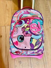 Zaino trolley SJ girl unicorno