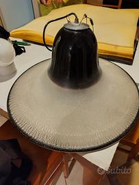 Lampada da soffitto in vetro di Murano