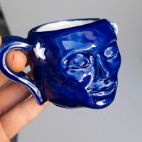 Tazzina artistica in ceramica  