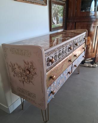 cassettiera ridipinta