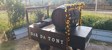 carretto appendice modificato per vino e castagne 