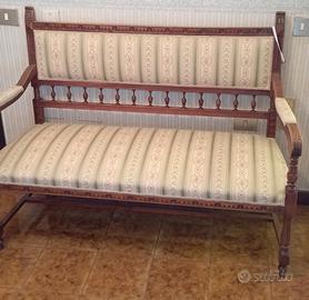 Salotto divano poltrone sedie umbertine xix secolo