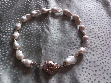 Collana di perle barocche