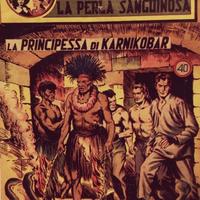 SALGARI  RACCOLTA 19 ALBI A FUMETTI EGLA 1949-1963