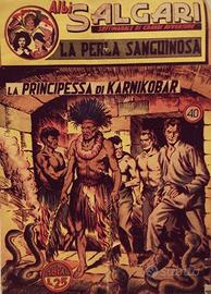 SALGARI  RACCOLTA 19 ALBI A FUMETTI EGLA 1949-1963