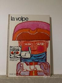La volpe Angela Motti Libro illustrato vintage 197