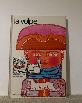 La volpe Angela Motti Libro illustrato vintage 197