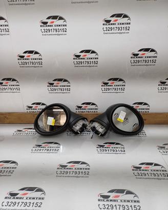 Specchio specchietto retrovisore sx+dx mini cooper