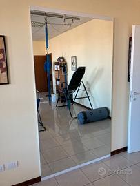 Specchiera Gigante Moderna Bianca