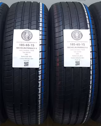 4 GOMME 185 65 15 MICHELIN A75208