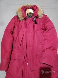 GIACCONE PARKA UOMO WOOLRICH TG. EU L ROSSO