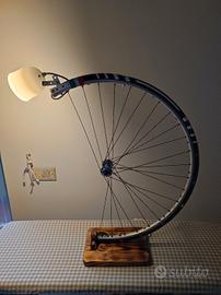 Lampada cerchio bici anni 70