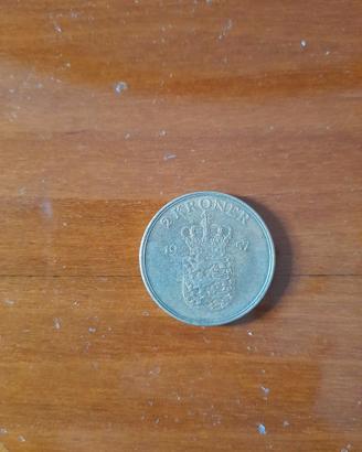 Moneta 1957 2 corone danesi