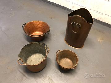 Oggetti in rame come da foto