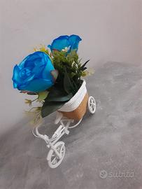 soprammobile bici fiori 