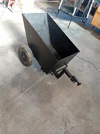 Rimorchio carretto per motocoltivatore