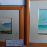 Quadri olio su cartone telato.