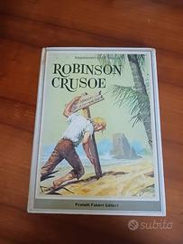 Libro ragazzi da collezione 'Robinson Crosue'