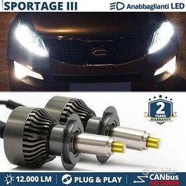 Kit LED H7 Kia Sportage 3 Fari LENTICOLARI 12.000L