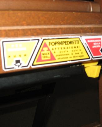 Foppapedretti Scala Pieghevole 5 Gradini + 1