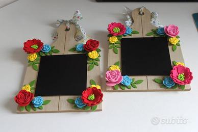 Lavagnetta cucina arredo a forma di tagliere idea