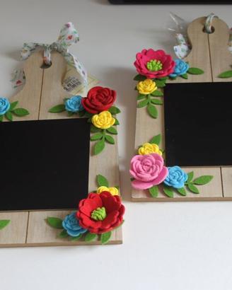 Lavagnetta cucina arredo a forma di tagliere idea