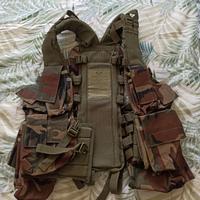 Gilet tattico mimetico per softair