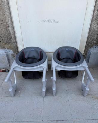 Coppia Seggiolini da Tavolo Girevoli Chicco 360° -