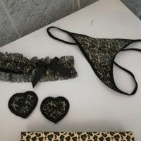 Intimo Sexy: Perizoma Giarrettiera Copri Capezzoli