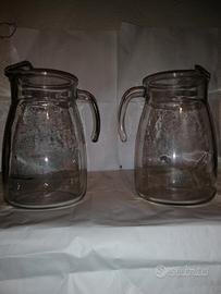 Caraffe in vetro