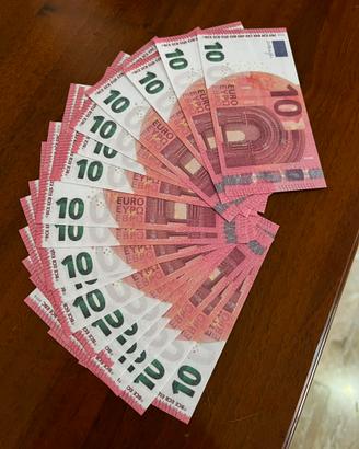 Banconote 10€ Set X10