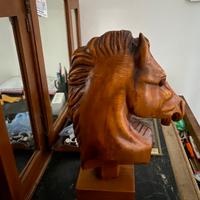 Testa di Cavallo in legno