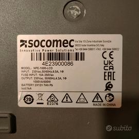 UPS socomec Netys PE 1000 lcd