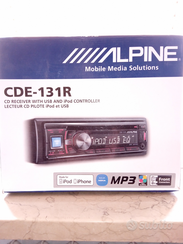Alpine - CDE-9882Ri 9882Ri LECTEUR CD / PILOTE USB ET iPod®