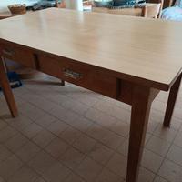 tavolo cucina antico legno / formica