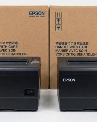 2 Stampanti Termiche Epson TM-T88VII Nuove - 80mm 