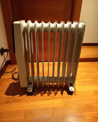 radiatore elettrico su ruote