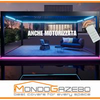 Bioclimatica 3-4-5-6mt gazebo pergola pompeiana