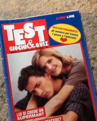 rivista TEST Giochi & Quiz  nr. 65  ottobre 1994