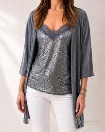 Completo Intimissimi – Canotta & Cardigan