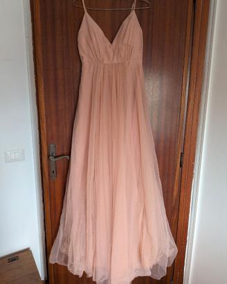 abito lungo da sera/cerimonia   Pink boom