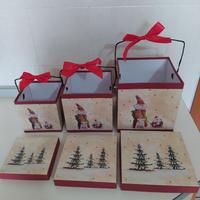 Scatole natalizie con carillon