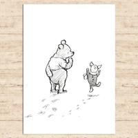 Stampe su cartoncino Winnie The Pooh