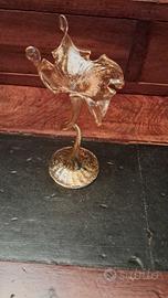 Oggetto decorativo im vetro soffiato