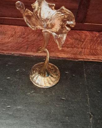 Oggetto decorativo im vetro soffiato