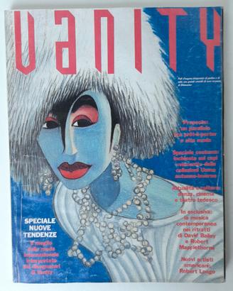 VANITY n.16 anno 1985, rivista fashion vintage