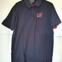 Polo Tribord anti UV XL 100% cotone blu navy - XL