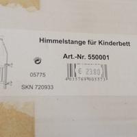 struttura zanzariera per culla