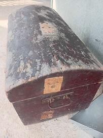 antico baule  legno