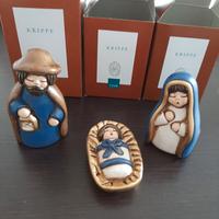 statuine blu per presepe Thun, Sacra Famiglia